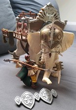 Schleich 70063 Der mächtige Kampfelefant Groß mit Aufsatz und Figur 
