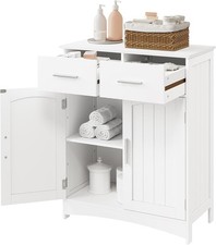 Badezimmerschrank Badschrank Beistellschrank Kommode Mehrzweckschrank 0202yw