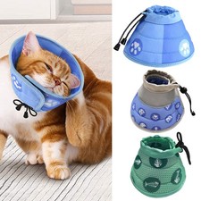 Haustier Schutzkragen Hunde Katzen Halskrause Leckschutz Halsband Bissschutz 