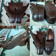 1940er Jahre Keilschuhe Choc