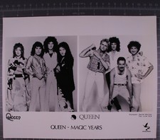 Queen Freddie Mercury Photo Original Promo Magic Years VHS 1987