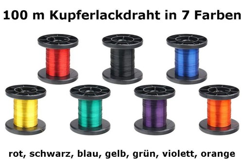 100 kupferlackdraht - 100, m