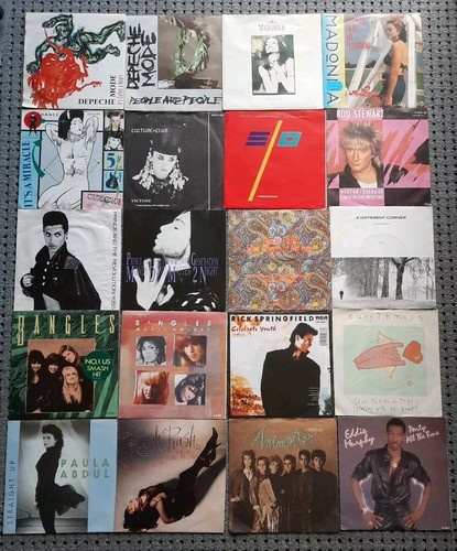 Singles vinyl 80er sammlung - singles,
