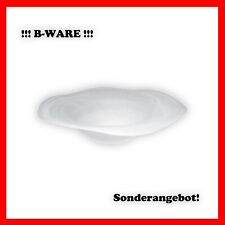 Budawi® Brunnenschale Glasschale Zimmerbrunnen "Flower" weiß Ø 40 cm ! B-WARE !