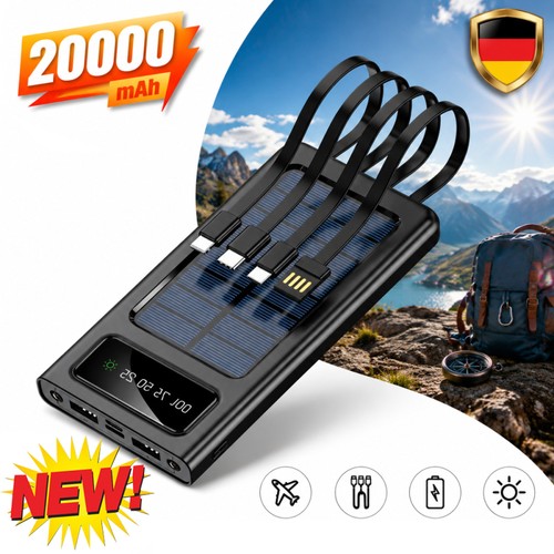 20000mah tragbar solar - 20000mah,