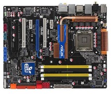 ASUS P5Q-E Mainboard LGA775 ATX DDR2 USB2 Bundle CPU RAM Zub. #8155