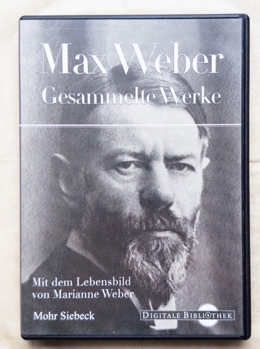 Db058 max weber - db058, gesammelte