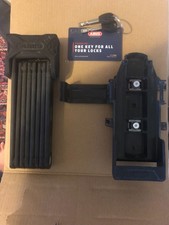 Fahrrad-Falt-Schloß ABUS BORDO Big inkl. Halterung