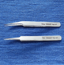 Pinzetten Edelstahl 2-tlg