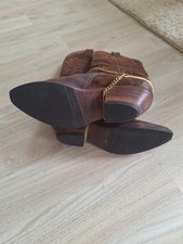 Stiefel damen leder braun - stiefel,