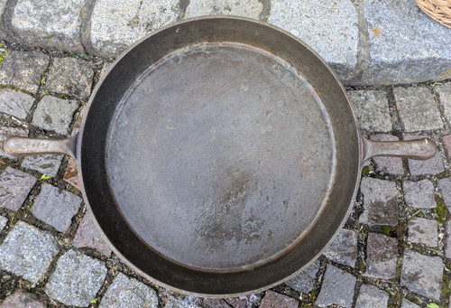 Pfanne gusseisen 51cm - gusseisen,