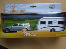 Volvo mit wohnwagen caravan - wohnwagen,
