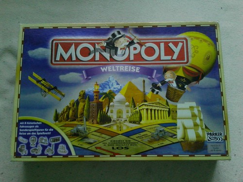 Monopoly weltreise parker - monopoly,