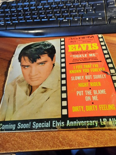 Elvis presley single tickle - presley, me