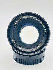 Konica Hexanon AR 50mm f/1.7 Objektiv - lichtstark -  Konica AR Bajonett