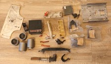 Vintage RC Car Auto Teile Konvolut Graupner 4980 Expert Speed HB Feinmechanik