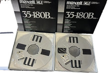 1 x MAXELL 35-180 B XLI (N)  TONBAND auf ALUSPULE 26,5 cm