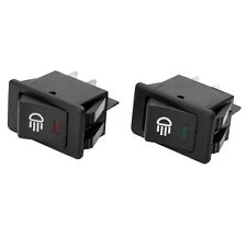 12V KFZ Schalter Wippschalter Lichtschalter Einbau mit LED Beleuchtung PKW LKW