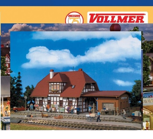Vollmer 3501 train station - vollmer,