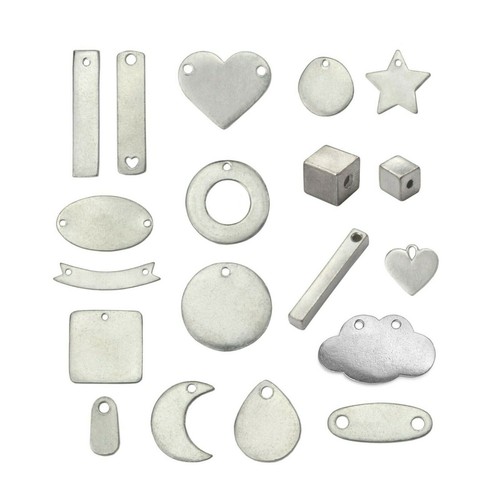 Zinn stanzen blanko - zinn, schmuck