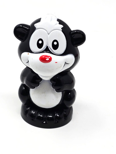 Black white skunk vtech - white,