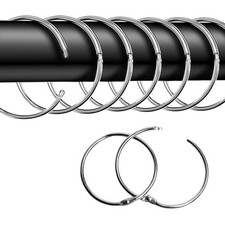 20x Öffnbare Gardinenringe