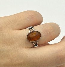 Vintage Silber Ring mit echtem