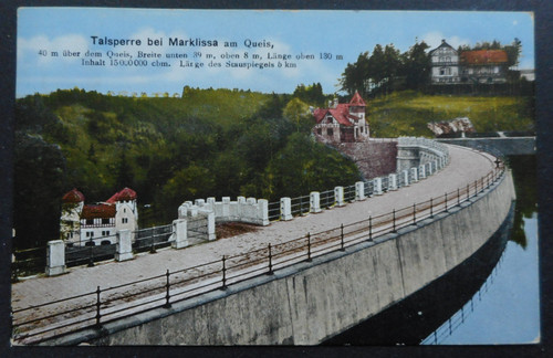 Talsperre markliss queis - markliss, am