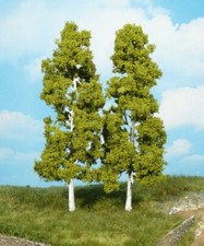 Heki 1920 H0 / TT / N  2 Birken Baum Bäume Laubbaum 18 cm, Neu