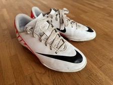 Nike Mercurial Fussballschuhe für Kinder, Gr. 33, weiß
