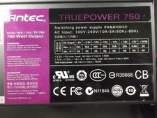 Antec TruePower TP-750 750W ATX Netzteil 750 Watt teilmodular   #31222