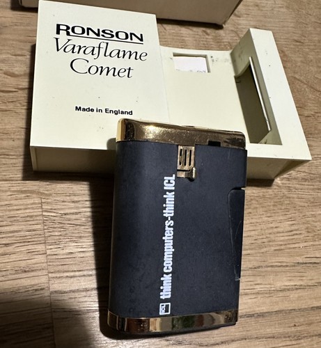 Icl computer feuerzeug - feuerzeug, ronson