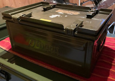 Militär Transport- und Lagerkiste, Metal, Ex-NL Army NATO Case, 22 Liter Volumen