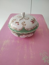 BONBONIERE * ALT  TIRSCHENREUTH 1838 * PORZELLAN * DECKELDOSE * WUNDERSCHÖN