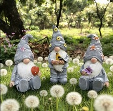 Garten Wichtel Figuren Set 3er