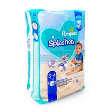 12 x Pampers Schwimmwindeln Badewindeln Baby Windeln Splashers Gr. 3-4 6-11 kg