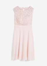 Abendkleid mit zarter - , spitze