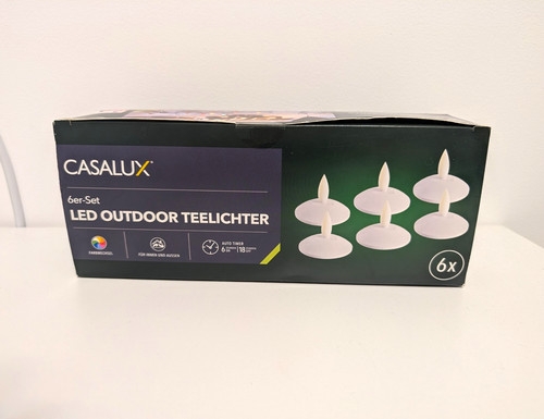 Neu casalux led teelichter 6er - casalux,