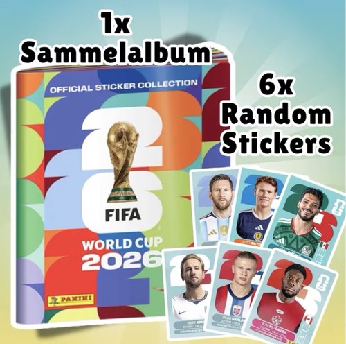 Fußball panini fifa 2026 - panini, wm