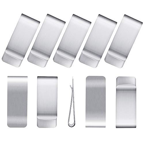 Geldklammer 10pcs edelstahl - geldklammer,10pcs,