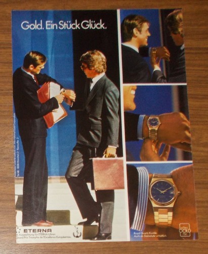 Seltene werbung vintage eterna - werbung,