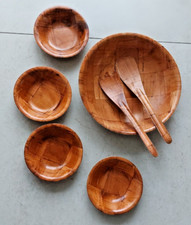 HOLZ SCHÜSSEL Set DDR