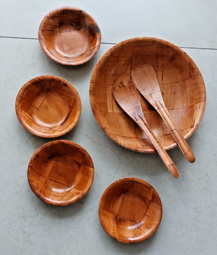 Holz schüssel set ddr - set,