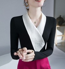 Damen elegant Oberteil