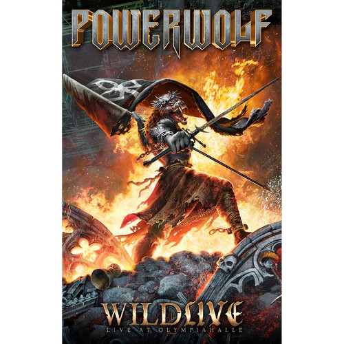Powerwolf flagge wildlive - powerwolf,