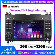 Carplay Autoradio GPS Navi Für Mercedes Benz B A Klasse W245 W169 Sprinter W906