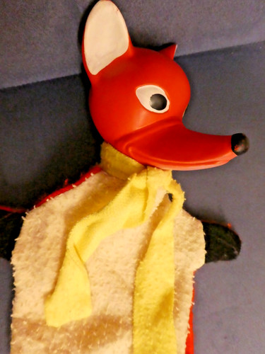 Alte handpuppe kasperletheater - alte,