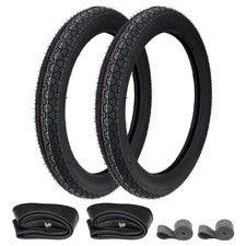 2x Reifen Sommer Heidenau K36/1 2.75-17 47P + Schlauch + Felgenband Moped Mofa