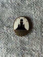 TEILNEHMERABZEICHEN EISENBAHNER DEUTSCHLANDS / 1929 Emailliert