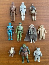 Rare Vintage Kenner Star Wars - 10 Toys - Chewbacca Stormtrooper Leia 2-1B Ewoks
